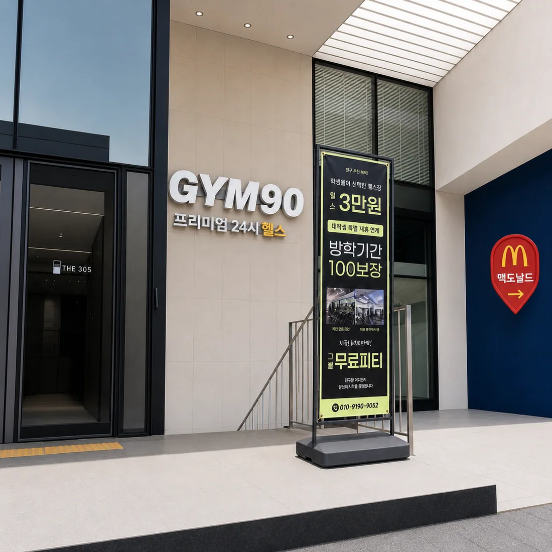 GYM90 외대점 건물 사진